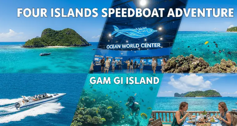 Trip 1: Aventura en Lancha Rápida Cuatro Islas